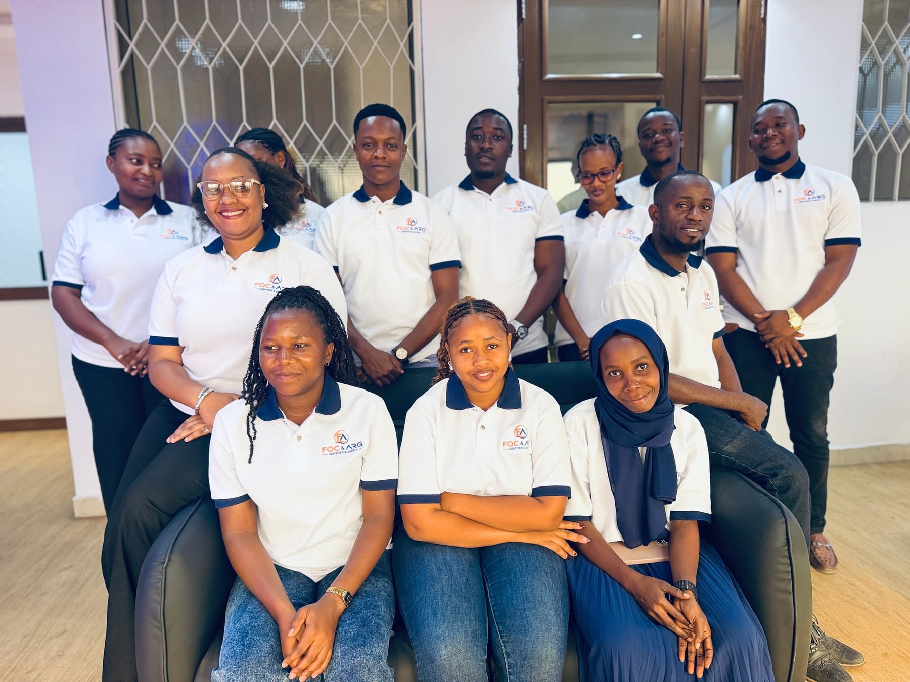 The FOC & ARG team at the Dar es Salaam office